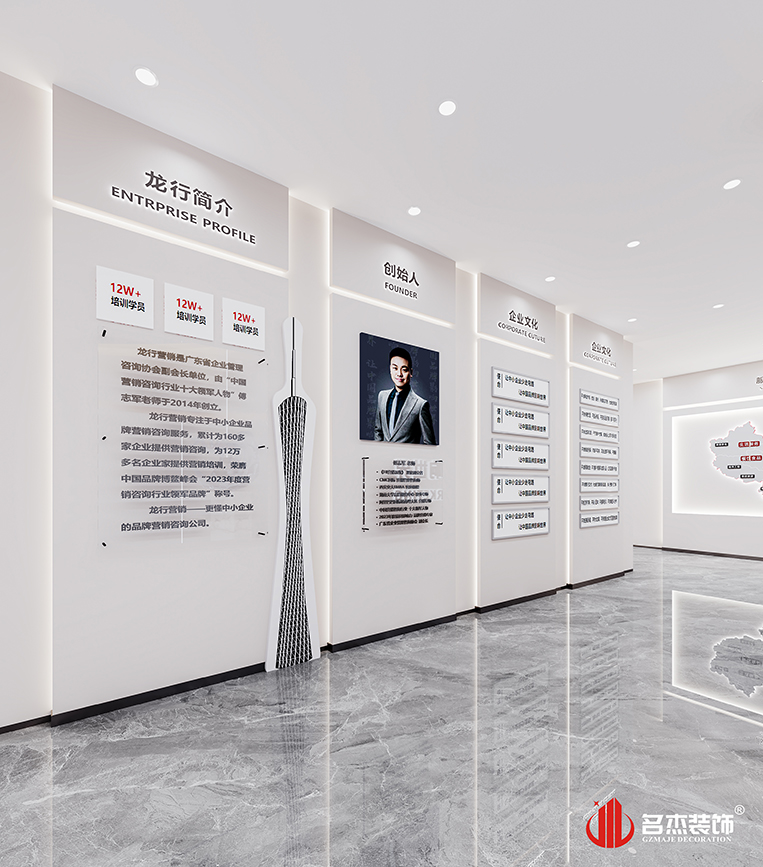 文化墙装建设计成效
