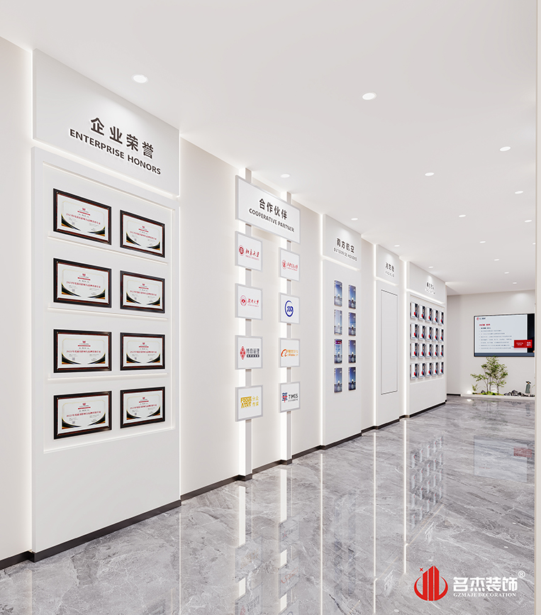 文化墙装建设计成效